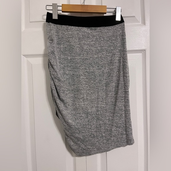 Grey Wilfred Free ruched tulip skirt in size small - Picture 2 of 3